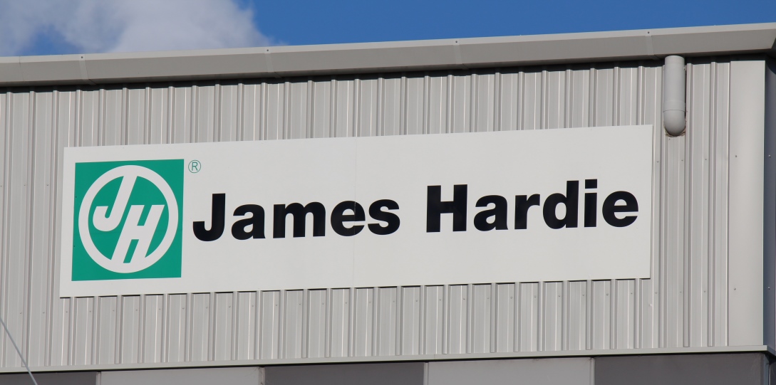 james hardie banner JAMES HARDIE MANUFACTURING PLANT, WELSHPOOL, WESTERN AUSTRALIA 85