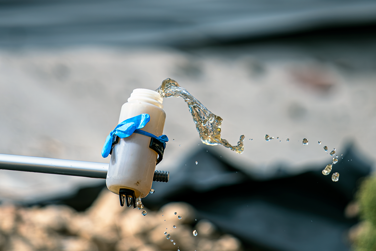 Water Sampling and Testing SERS